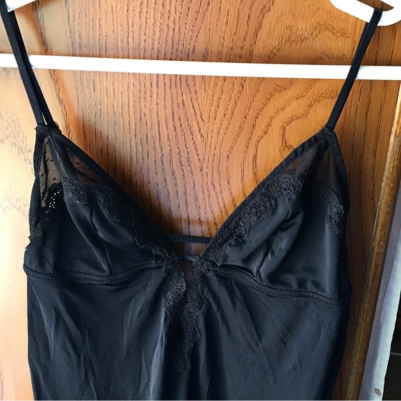 Victoria’s Secret - Very Sexy Babydoll Lace Trim Satin Slip NWOT (M) - Picture 3 of 13